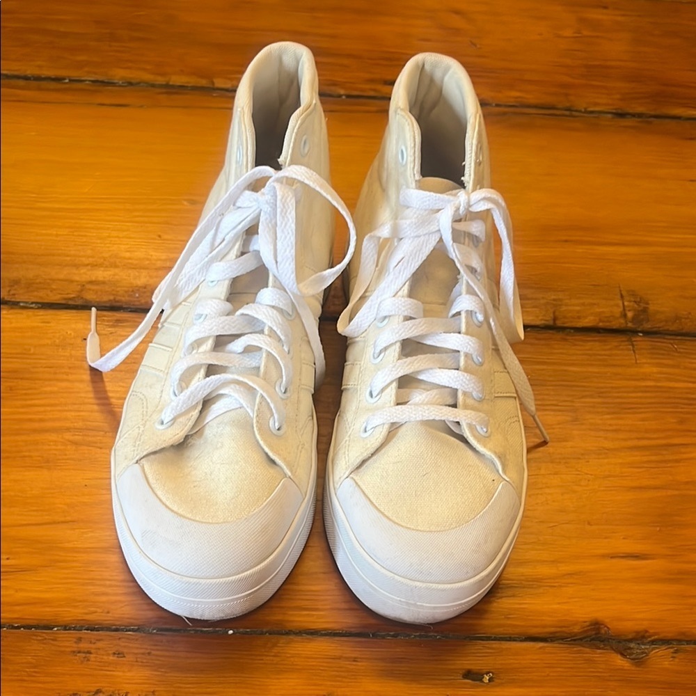 Adidas High-Top Canvas Sneakers - Picture 5 of 5